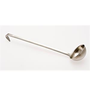 Øse helsveiset 12 cl Ø:80/L skaft:340mm Solid utførelse i 18/10 rustfritt stål 